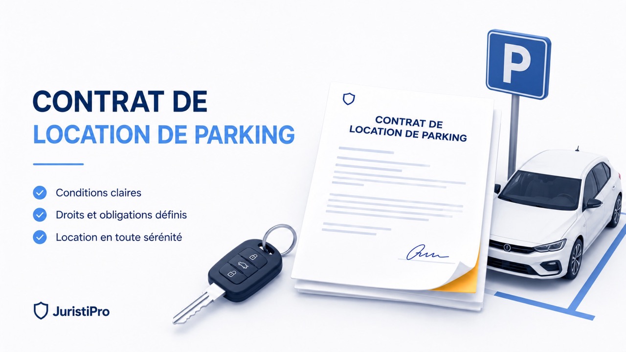 Modèle de contrat de location de parking (PDF et Word)