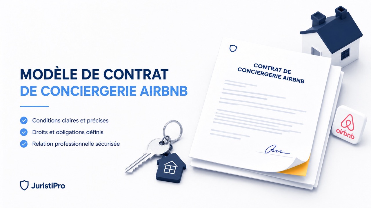 Modèle de contrat de conciergerie Airbnb (PDF & Word)